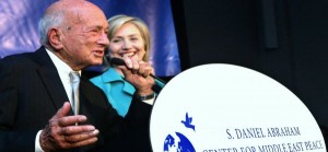S. Daniel (aka Danny) Abraham speaking at his Center for 'Peace'. Hmm. . . why do you think Hilary was there too?