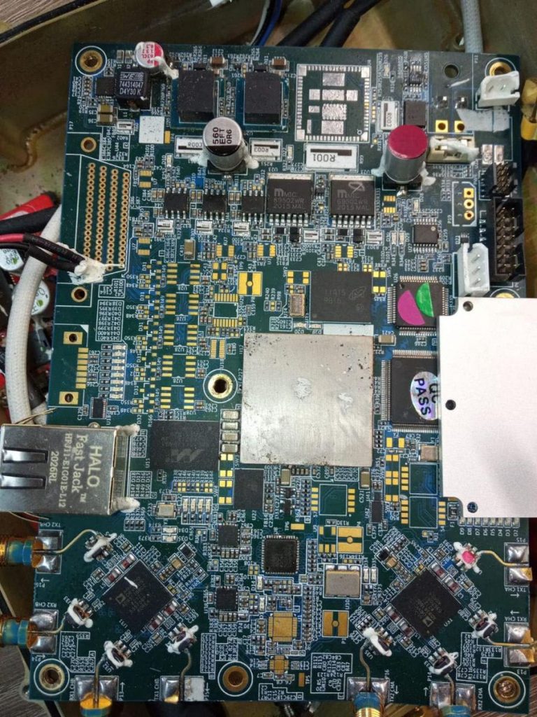 What you are looking at is the "motherboard" of an Iranian "kamikaze drone." 