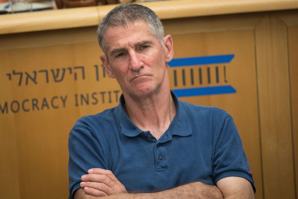 Yair Golan at the Democracy Institute.