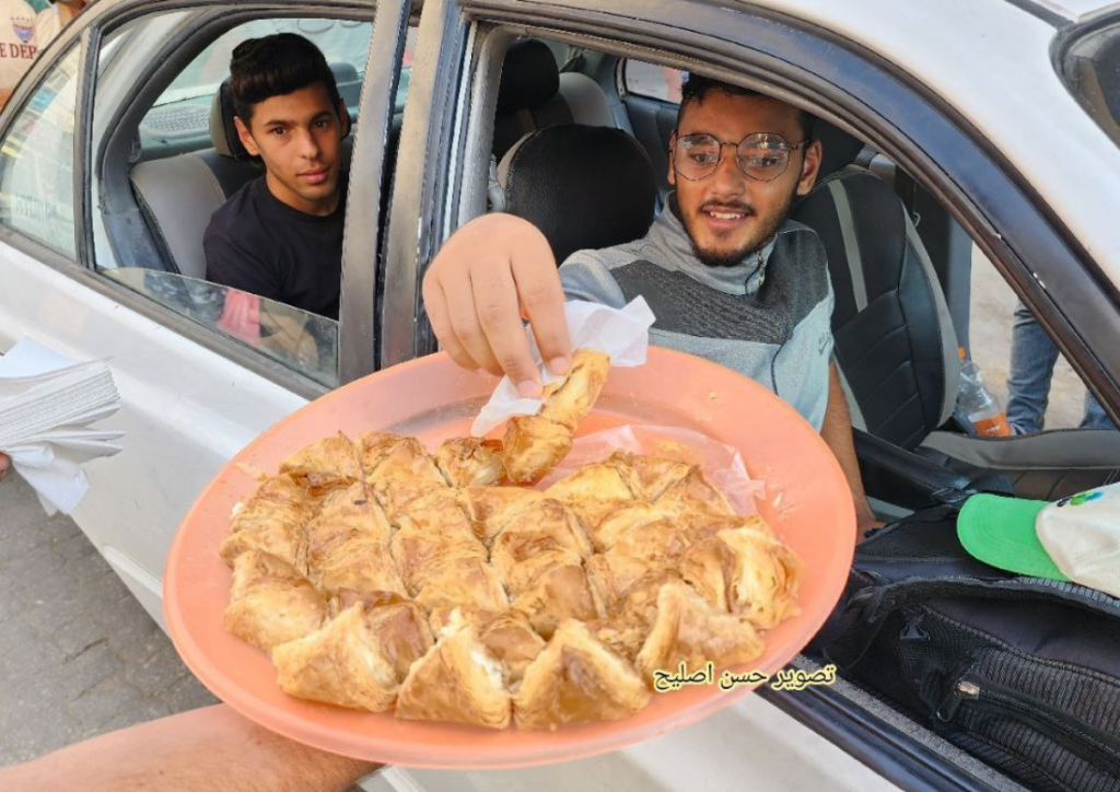 What could be sweeter than celebrating the murder of Jewish Israelis? This sickening photo comes from Palestinian social media after the barbaric murders of the father and son in Hawara this afternoon.