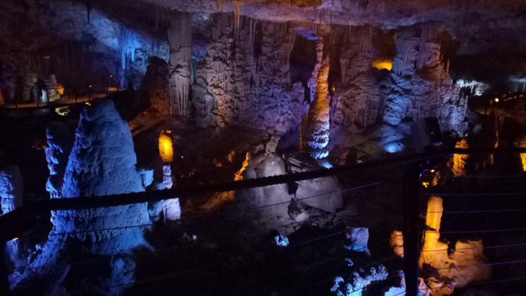 If rappelling is not your thing, then why not escape the searing heat underground in the cool (in more ways than one) Stalactite Caves at Soreq? 5000 meters of beauty await you!